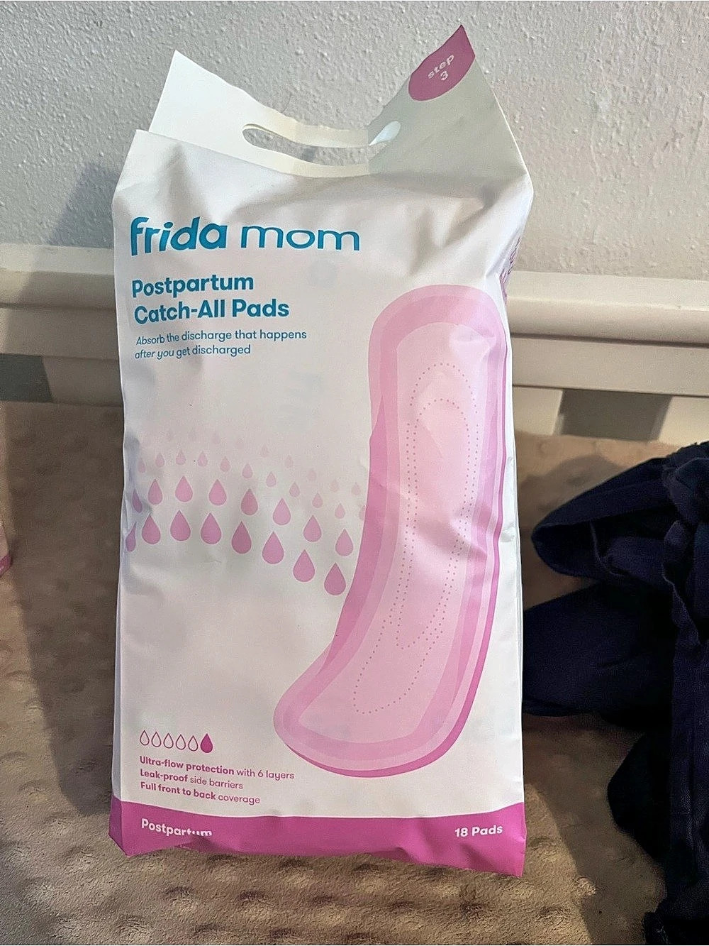 frida mom Postpartum Catch-All Pads Postpartum Pads Pink NWT
